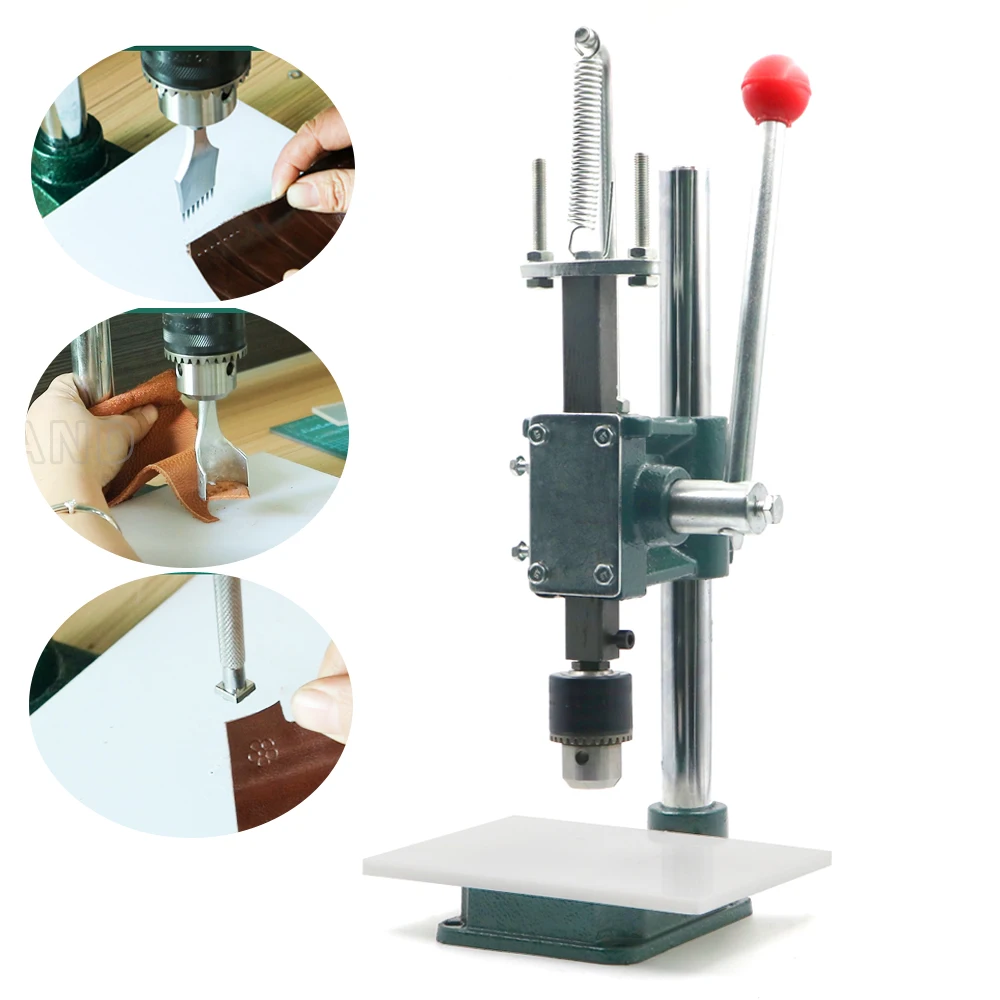 Leatherwork Hand Press - Leder Lochmaschine Manuelle Presslochmaschine Silent Leather