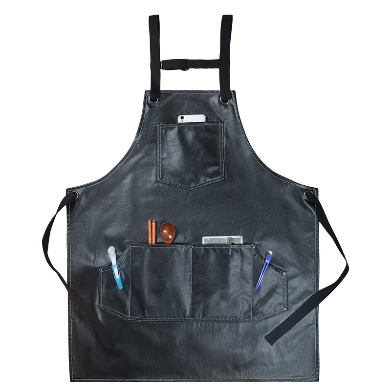 Leatherwork Apron - 2023 teure pu weiches Leder Catering