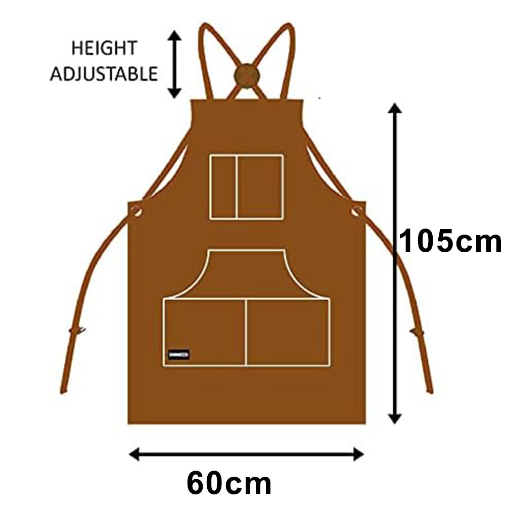 Leatherwork Apron - Für Schweißer und Schmiede: Leder-Schweißerschürze aus