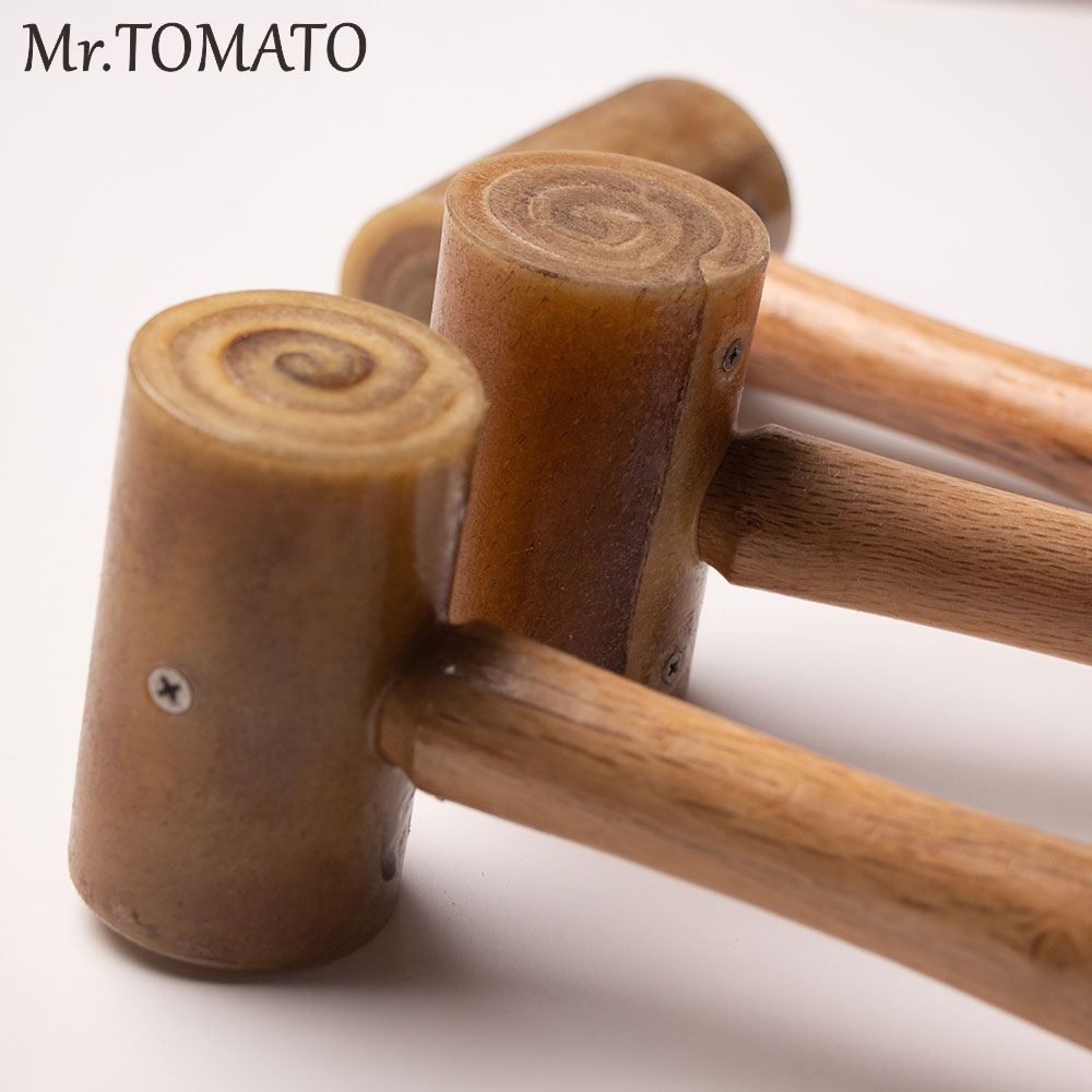 Mallet Rawhide Craft - Rohleder-Kopfhammer für Lederbearbeitung, DIY-Handwerk, Rindsleder-Stanz- und