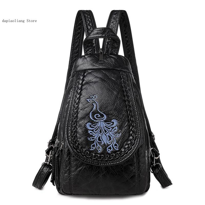 Leatherwork Letters - Frauen Kleine Brust Taschen Mode Schule