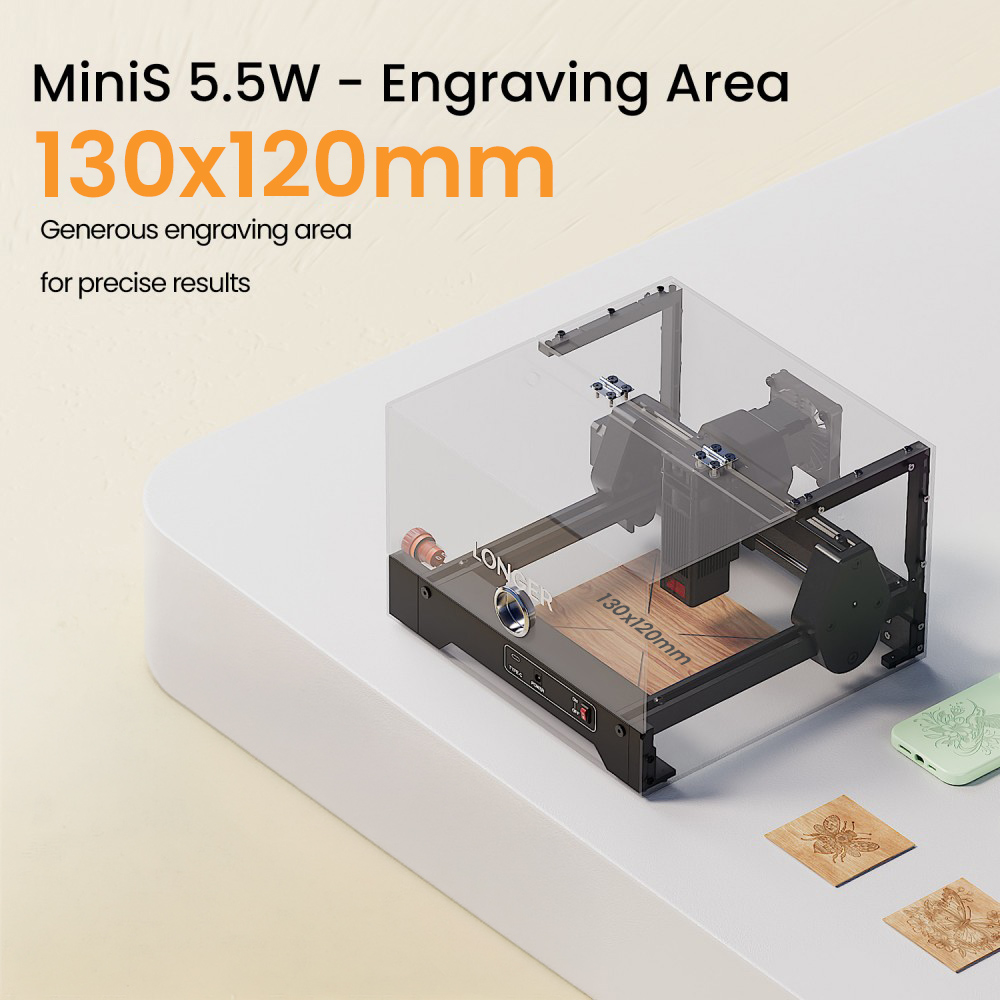 LONGER RAY5 MiniS 5,5W 0,08mm  – Leatherwork Classes Bewertung und Preis