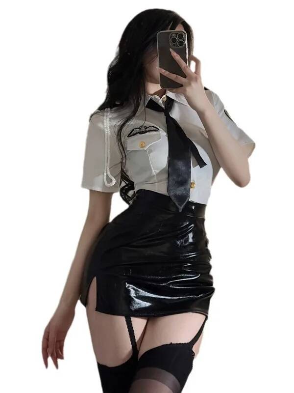 Sexy Flug begleiter Kleidung T – Leatherwork Letters Bewertung und Preis
