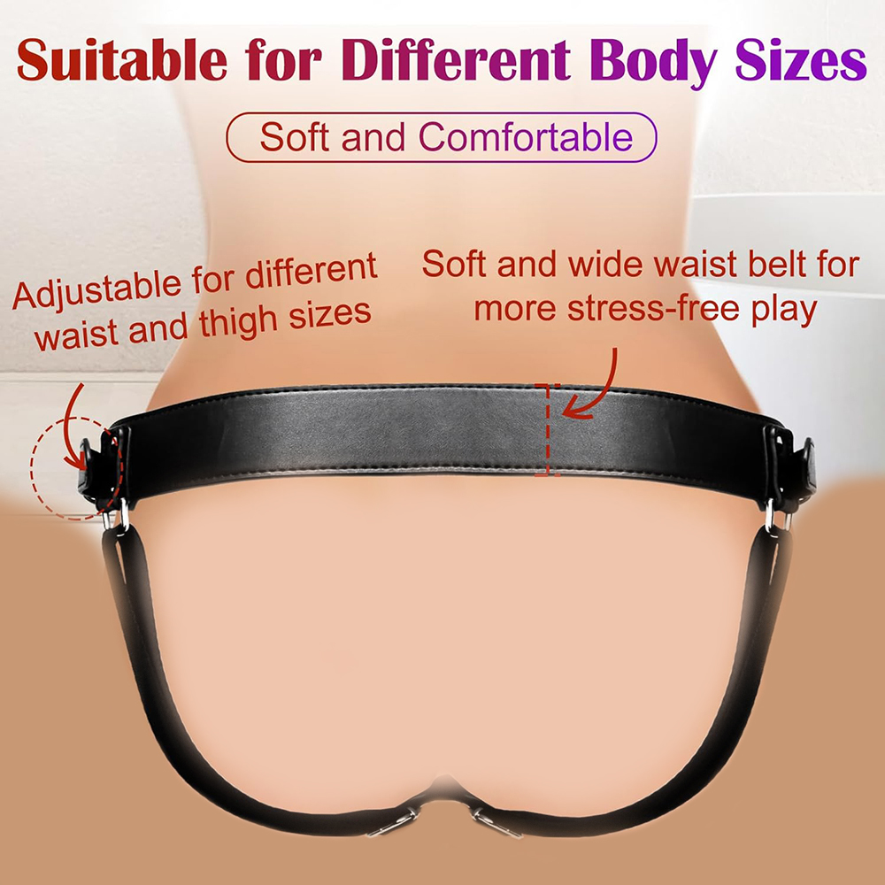 Strap-On-Dildo-Gurt, Sexspielz – Leather Work Harness Bewertung und Preis