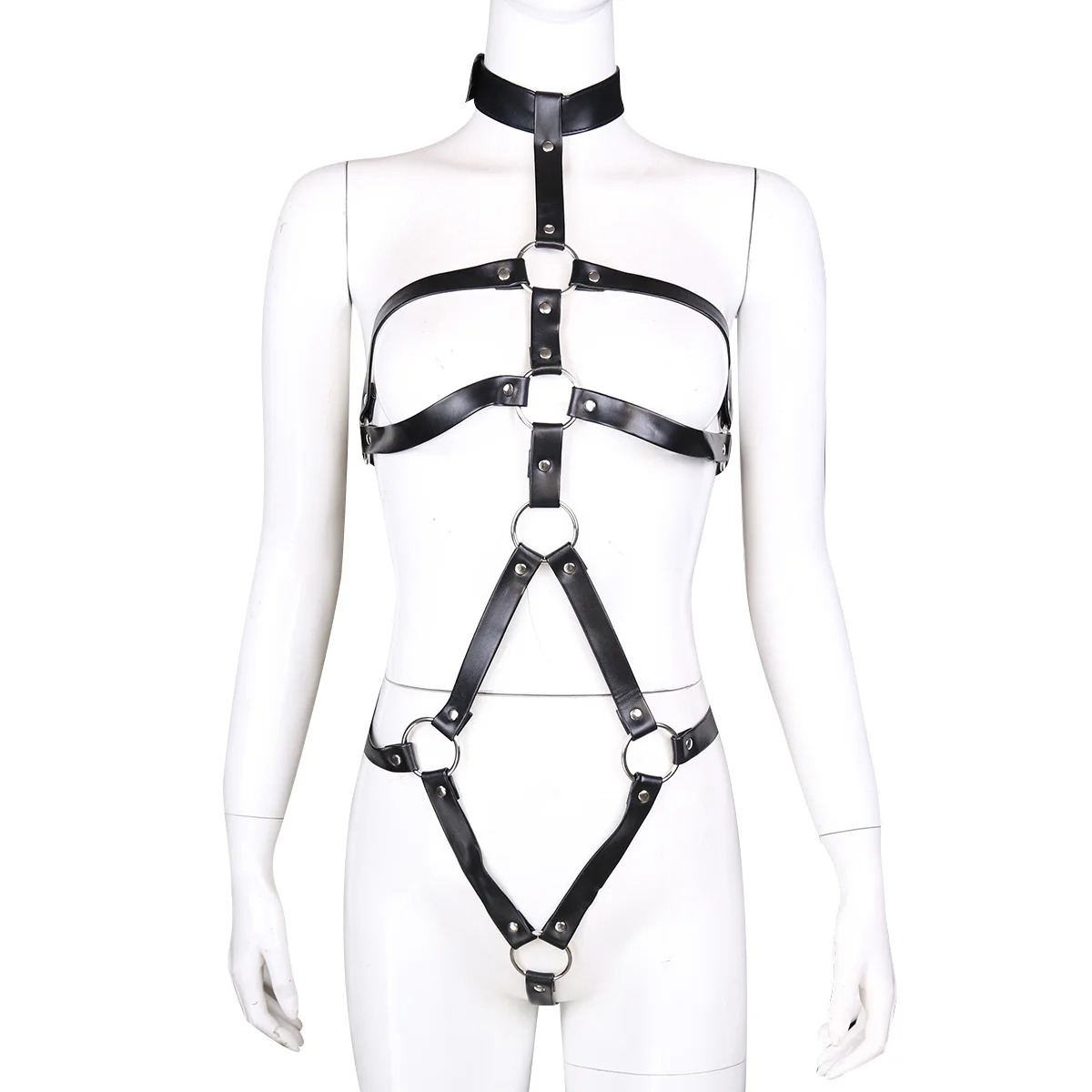 BDSM Bondage Frauen Strumpfban – Leather Work Harness Bewertung und Preis