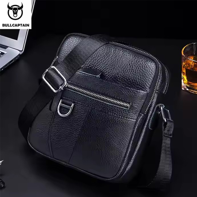 BULLCAPTAIN Herren-Umhängetasc – Leatherwork Letters Bewertung und Preis