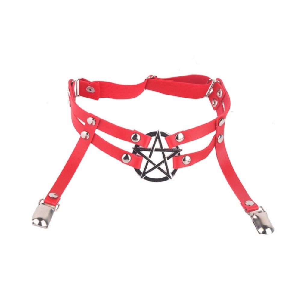 Coole Verstellbare Pentagramm- – Leather Work Harness Bewertung und Preis