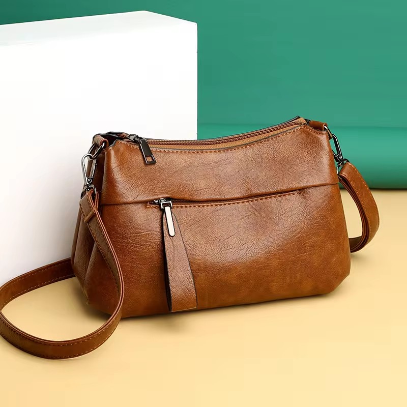 Neue Damen Schulter Geldbörse  – Leatherwork Letters Bewertung und Preis