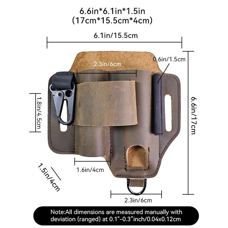 Taktische Gürteltasche aus ech – Leatherwork Knife Sheath Bewertung und Preis