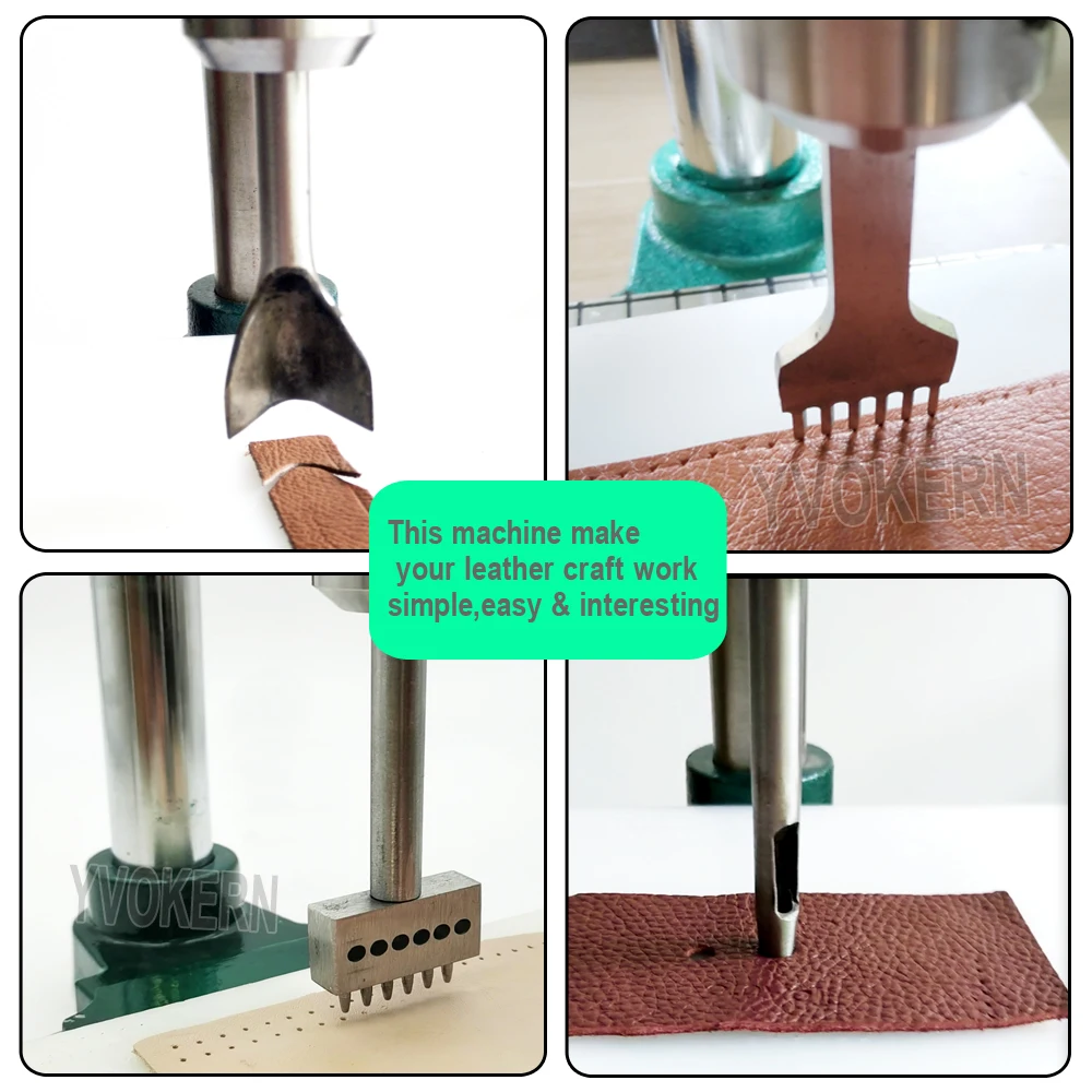 Leder Lochmaschine Manuelle Pr – Leatherwork Hand Press Bewertung und Preis