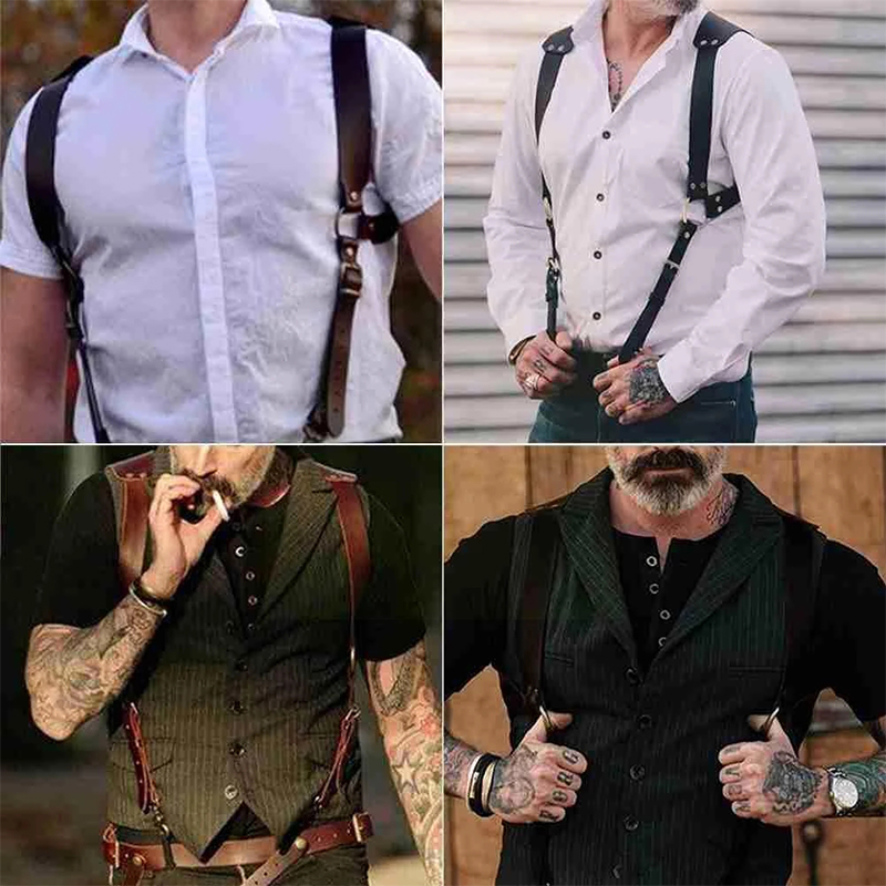 Herren Hosenträger Gürtel neue – Leather Work Harness Bewertung und Preis