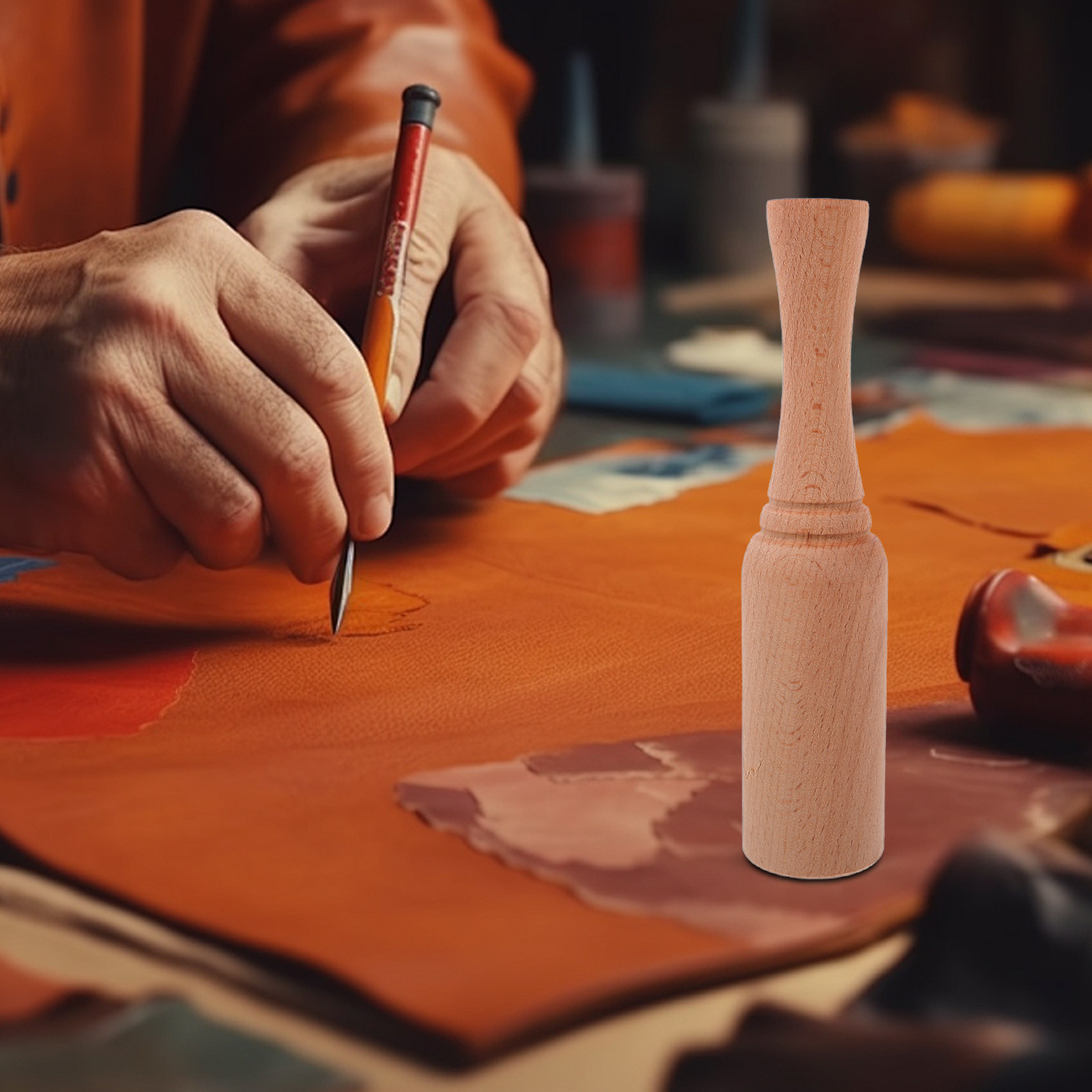 Kompakter Leichtgewicht-Holzha – Leatherwork Mallet Bewertung und Preis