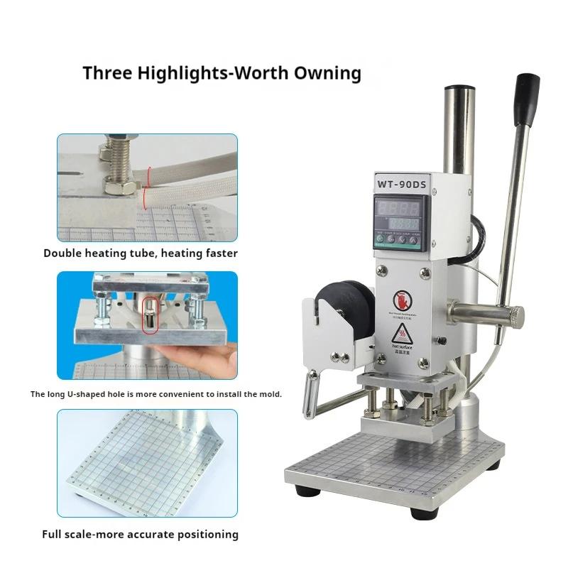 Heißfolienprägemaschine, 300 W – Leatherwork Machine Bewertung und Preis