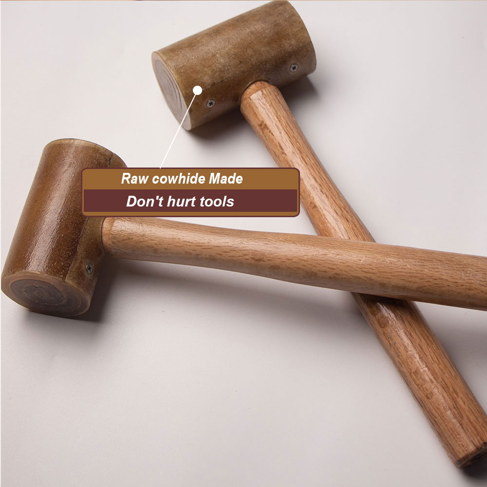 Rohleder-Kopfhammer für Lederb – Mallet Rawhide Craft Bewertung und Preis