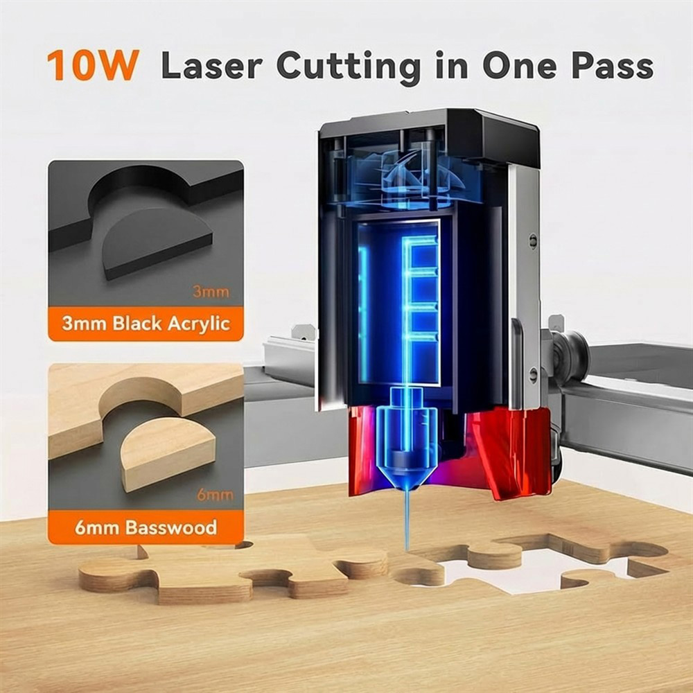 TOOCAA L2 10W AI Desktop-Laser – Leatherwork Classes Bewertung und Preis