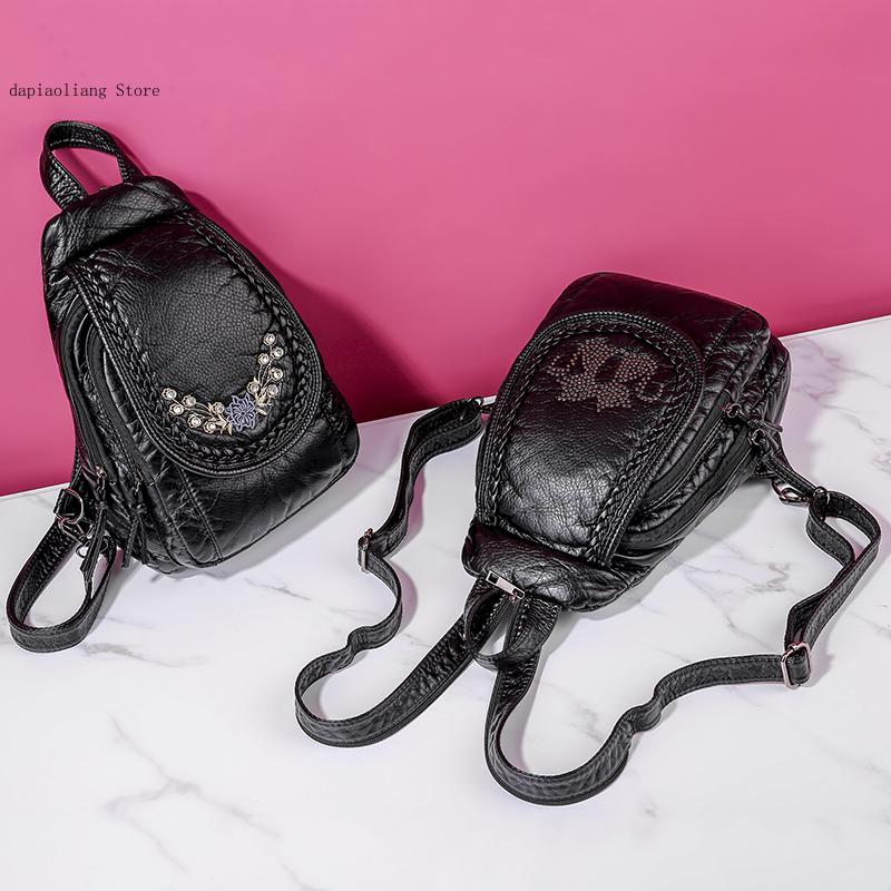 Frauen Kleine Brust Taschen Mo – Leatherwork Letters Bewertung und Preis